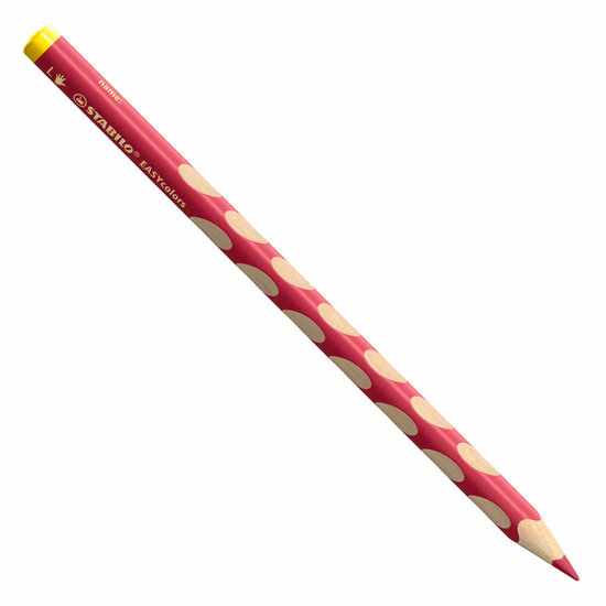 STABILO EASYcolors Linkshandig Kleurpotlood - Diep Karmijn Rood
