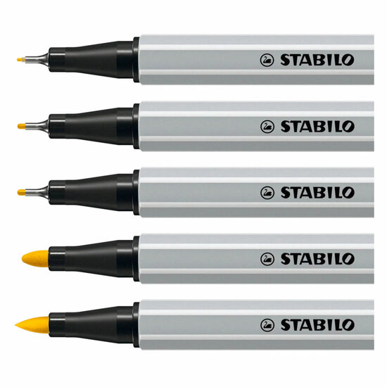 STABILO Creative Tips ARTY Pennen in Metalen Etui - 50dlg.