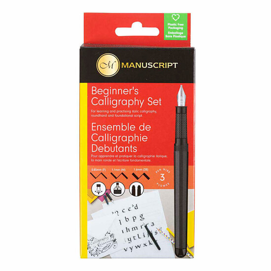 Kalligrafeerpennen voor Beginners - 3dlg.