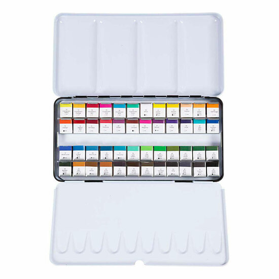 Art Aquarelverf Standaardkleuren - 48 Kleuren