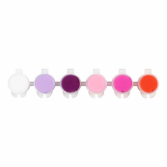 Plus Color Acrylverf Paars en Roze Harmonie - 6x5ml.