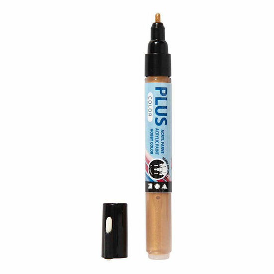 Plus Color Marker 1-2mm - Goud