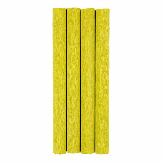 Crepepapier Lichtgroen - 4st.