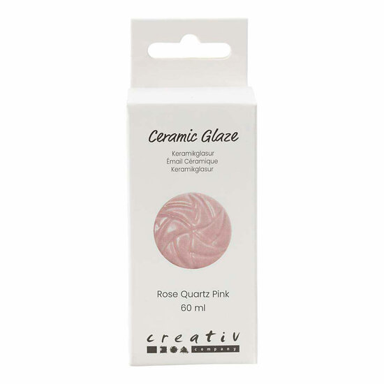 Keramiek Glazuur 984-1101 C Dekkend Rose - 60ml