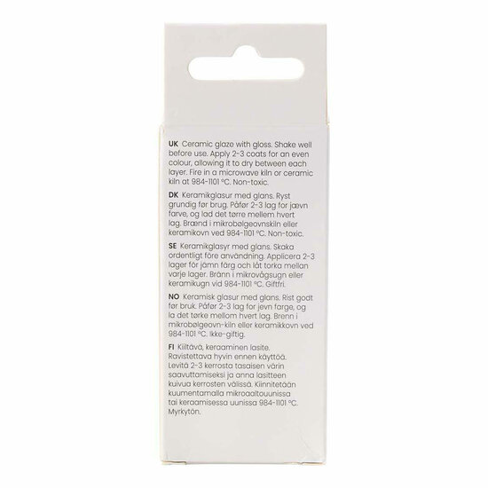 Keramiek Glazuur 984-1101 C Dekkend Chocolat Brown - 60ml
