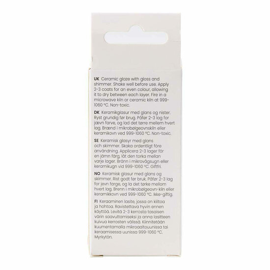 Gespikkeld Keramiek Glazuur 999-1060 C Dekkend Yellow Haze - 60ml