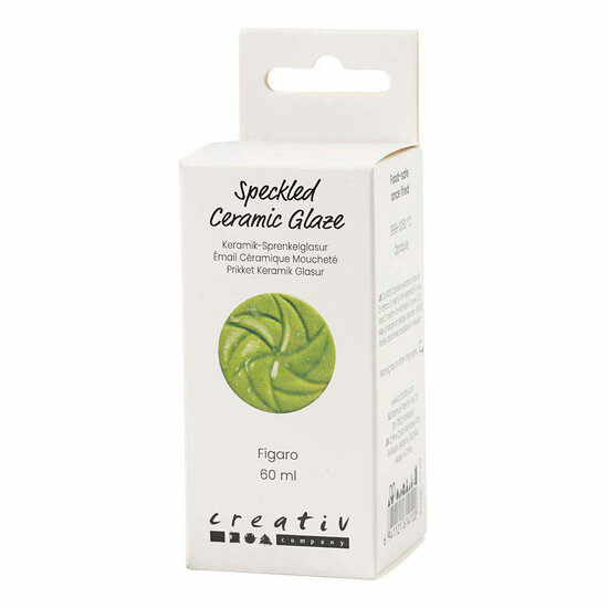 Gespikkeld Keramiek Glazuur 999-1060 C Dekkend Figaro - 60ml