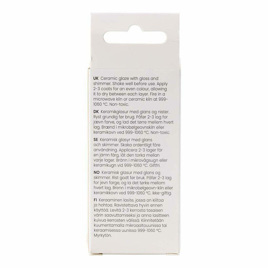 Gespikkeld Keramiek Glazuur 999-1060 C Dekkend Figaro - 60ml