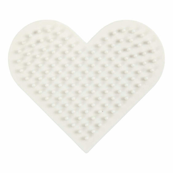 NABBI BioBeads Grondplaat Klein Hart 7x8,5cm