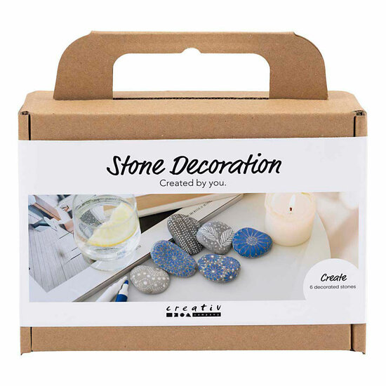 Mini Hobbyset Steendecoratie Blauw