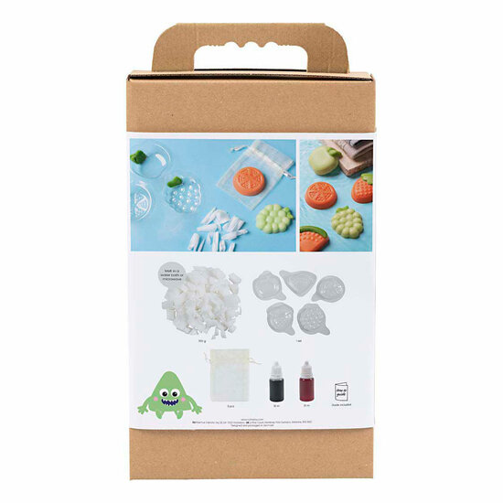 Hobbyset Zeep Maken Fruit Groen en Oranje
