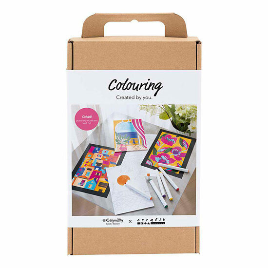 Hobbyset Kleuren Schilderen Volgens Cijfers Markeerstiften