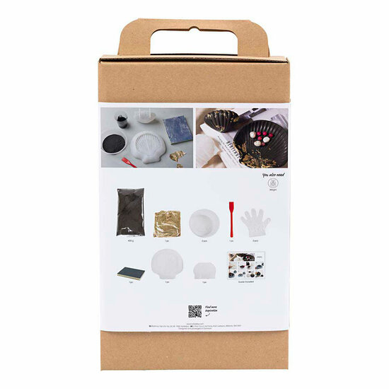 Hobbyset Hars Gieten Mossel Zwart Goud