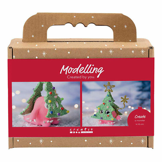 Mini Hobbyset Boetseren Kerstboommonster