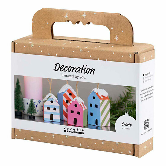 Mini Hobbyset Decoratie Huizen Kleurrijk