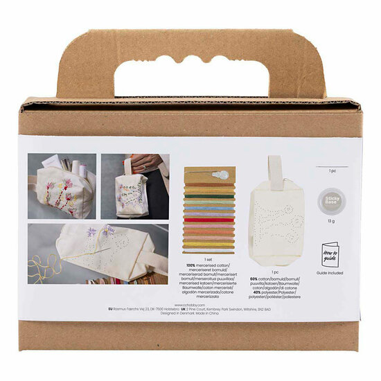 Mini Hobbyset Borduurwerk Make-Up Tas