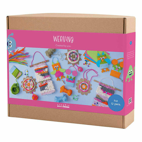 Groepsset Hangers Uilen en Muizen Weven
