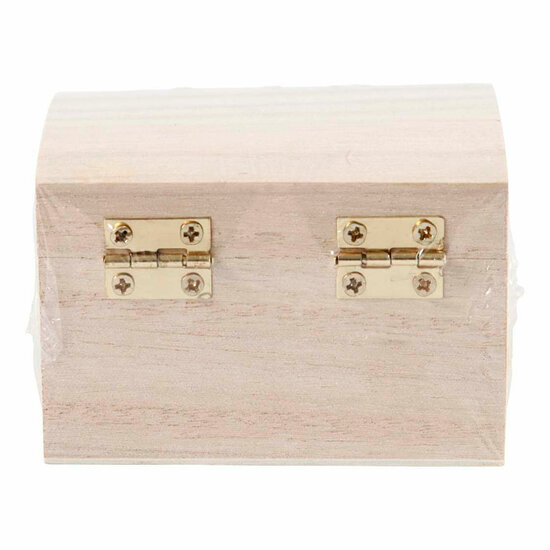 Houten Schatkist met Magnetische Sluiting