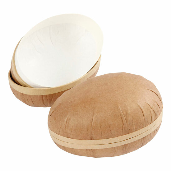 Tweedelig Kartonnen Eieren 12cm - 2st.