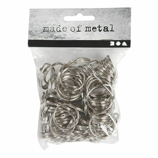 Sleutelhangers 25mm - 100st.