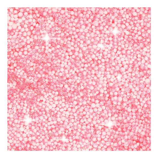Foam Clay Glitter Lichtrood - 35gr.
