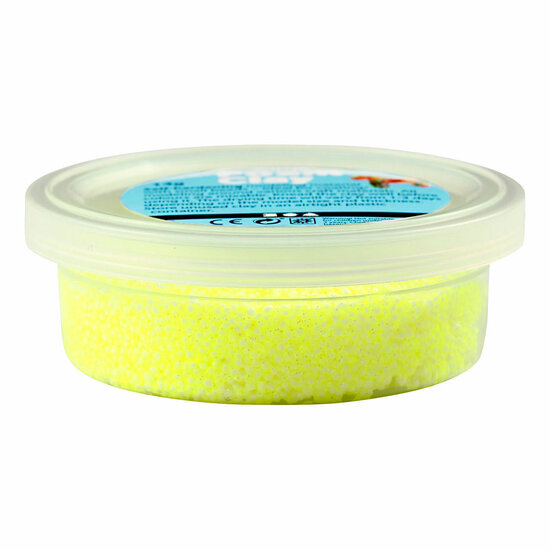 Foam Clay Glitter Geel - 35gr.