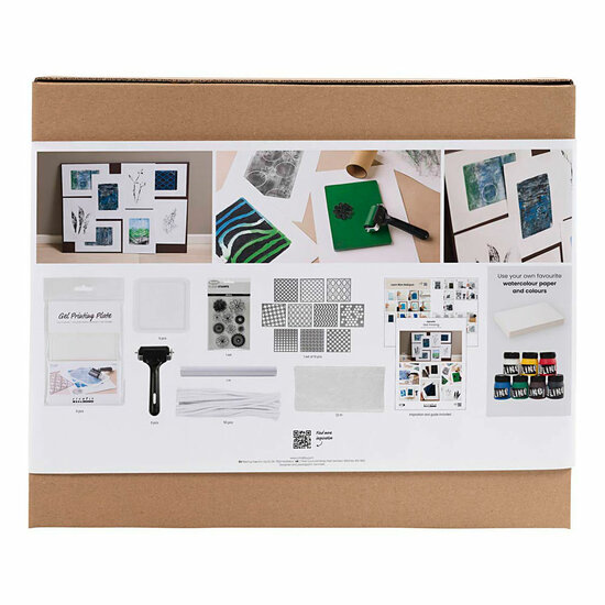 Groepsset Gelprinten - voor 6 Personen