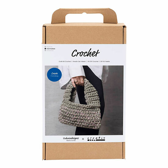 Hobbyset Haken Stoere Tas Olijfgroen