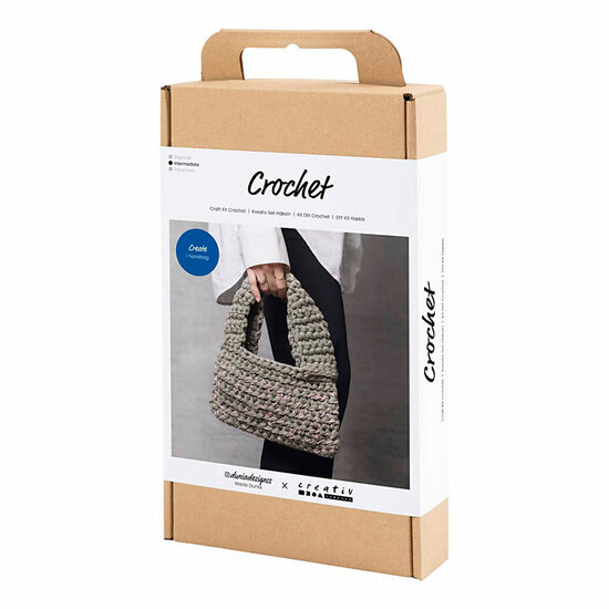 Hobbyset Haken Stoere Tas Olijfgroen