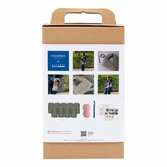 Hobbyset Haken Stoere Tas Olijfgroen