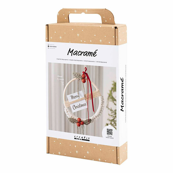 Hobbyset Macrame Kerstkrans