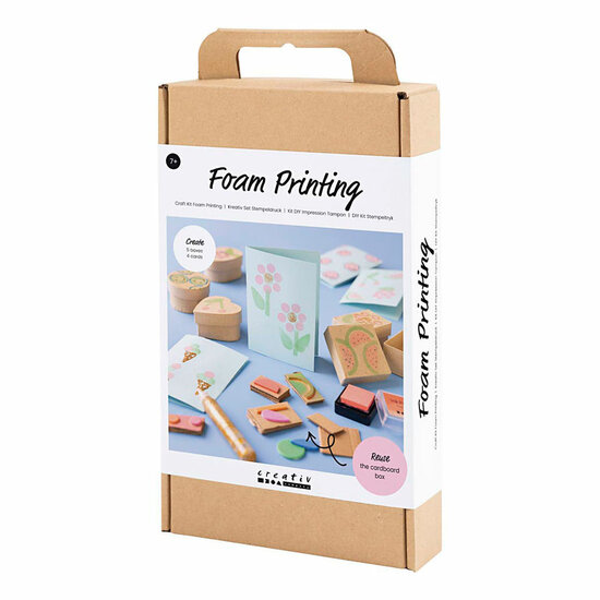 Hobbyset Foam Druk Versierde Dozen en Kaarten