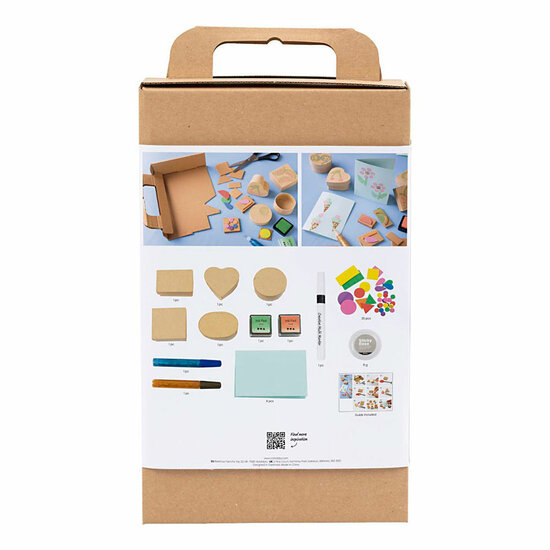 Hobbyset Foam Druk Versierde Dozen en Kaarten