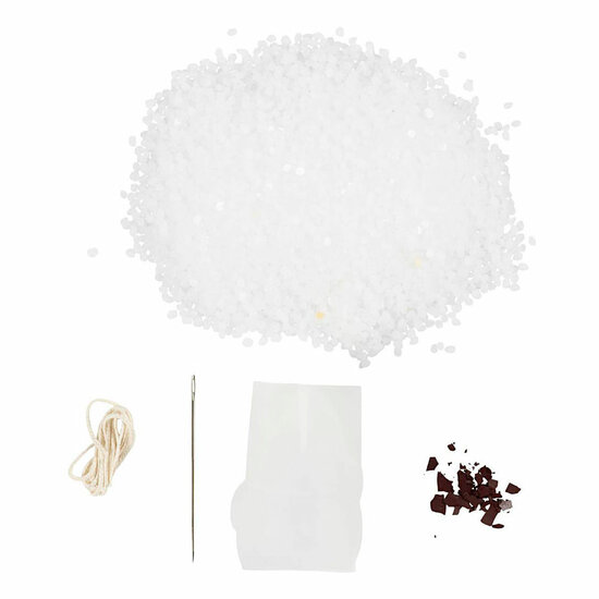 Hobbyset Kaarsen Maken Kerstman - 4 Kaarsen