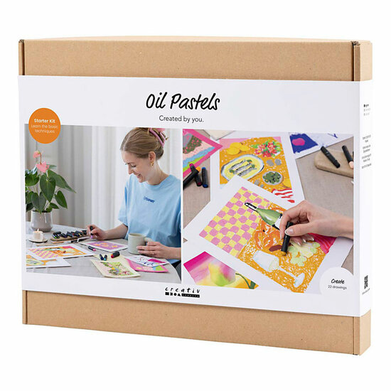 Starter Hobbyset Oliepastel - 12 Technieken