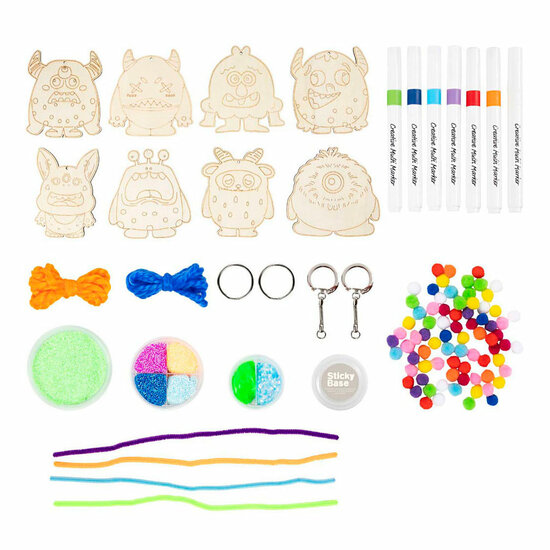 Hobbyset Decoratie - 8 Monsters