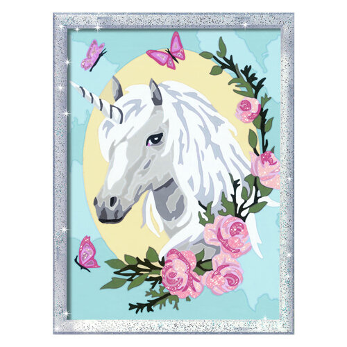 Ravensburger CreArt Schilderen op Nummer - Unicorn Portrait