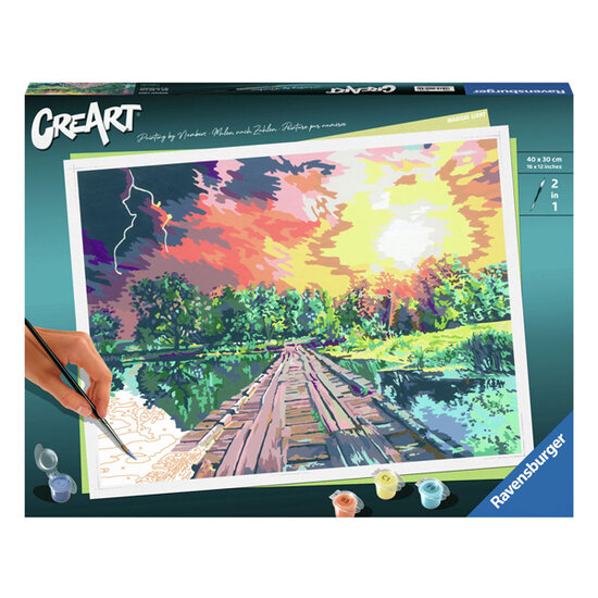 Ravensburger CreArt Schilderen op Nummer - Magical Light