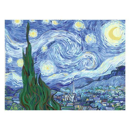 Ravensburger CreArt Schilderen op Nummer - The Starry Night Van Gogh