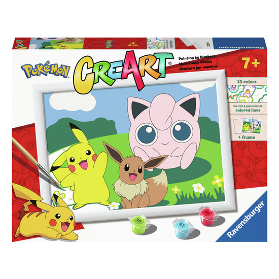 Ravensburger CreArt Schilderen op Nummer - Pok??mon Classics