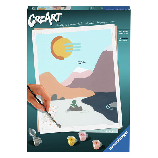 Ravensburger CreArt Schilderen op Nummer - By The River