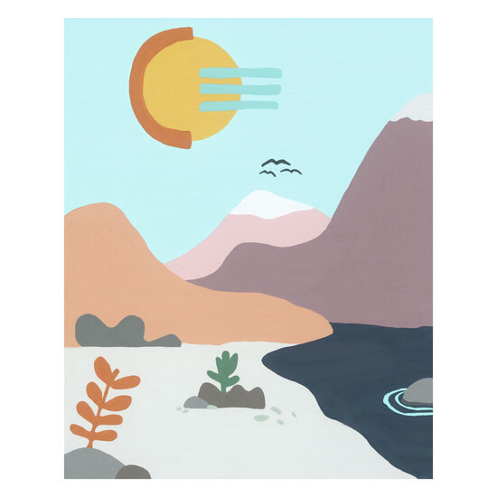 Ravensburger CreArt Schilderen op Nummer - By The River