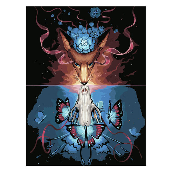 Ravensburger CreArt Schilderen op Nummer - Beautiful Death