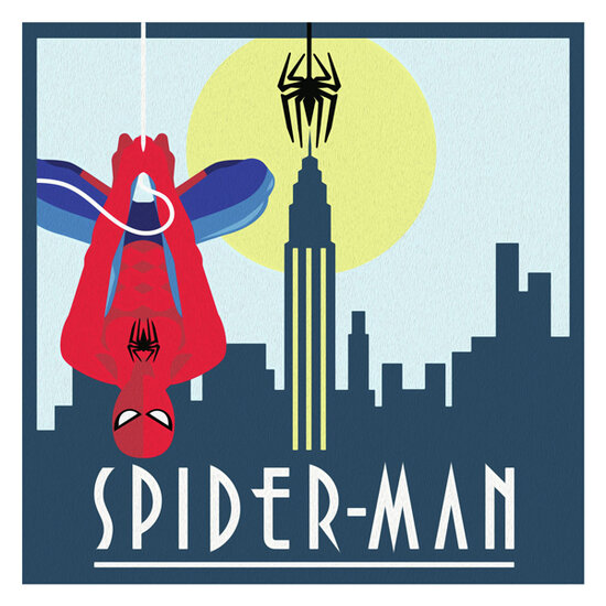 Ravensburger CreArt Schilderen op Nummer - Marvel/Spiderman