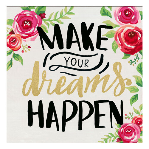 Ravensburger CreArt Schilderen op Nummer - Make Your Dreams Happen