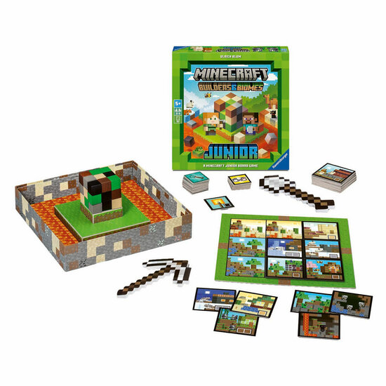 Ravensburger Minecraft Builder en Bimoes Kinderspel Junior