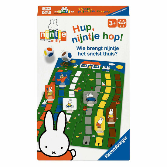 Ravensburger Hup Nijntje Hop Kleurendobbelsteenspel
