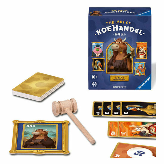 Ravensburger Koehandel 40 jaar Kaartspel