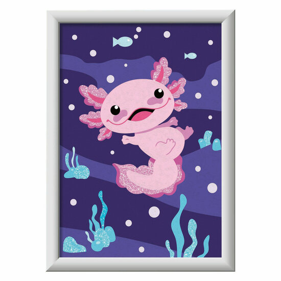 Ravensburger CreArt Schilderen op Nummer - Axolotl