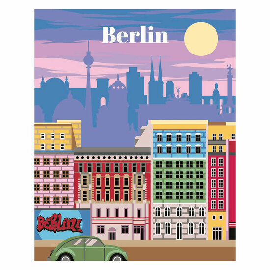 Ravensburger CreArt Schilderen op Nummer - Berlijn
